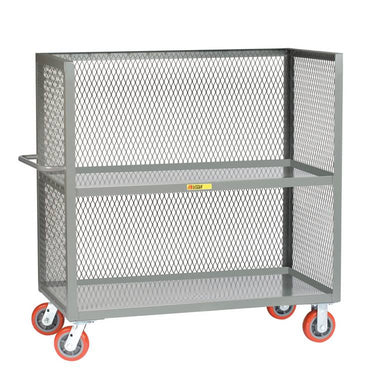 3-Sided Shelf Trucks - Mesh Sides - Model T2L30606PY